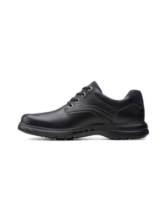 Mens Clarks Brawleypace Oxfords in Black Leather. 26151781 main image 4